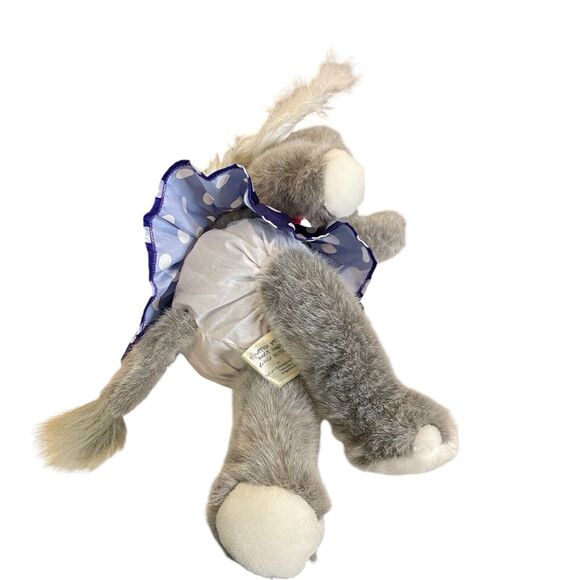 Build A Bear Elephant Angel Wings Dress Set Vintage 1997 Holiday Christmas Gift - Picture 5 of 11